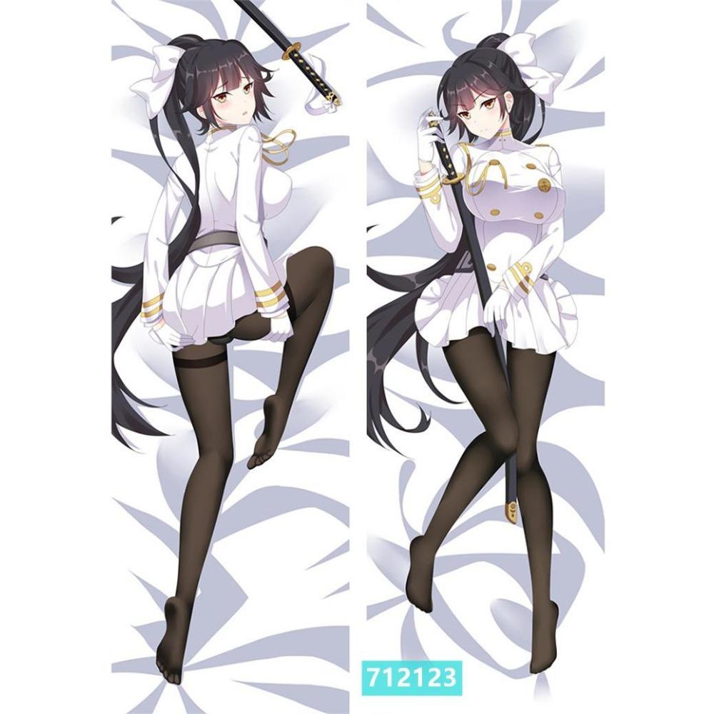 2WAY/WT MMF Anime Dakimakura Azur Lane Körper Kissenbezug Sexy Noshiro Hugging Körper Kissen Abdeckung Manga reno Dakimakura