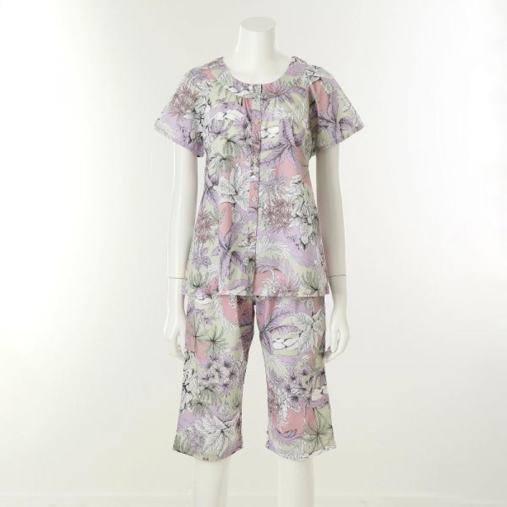 Wacoal 100  Cotton Palm Tree Print Women S Pajama Wpa7191w 85(55)