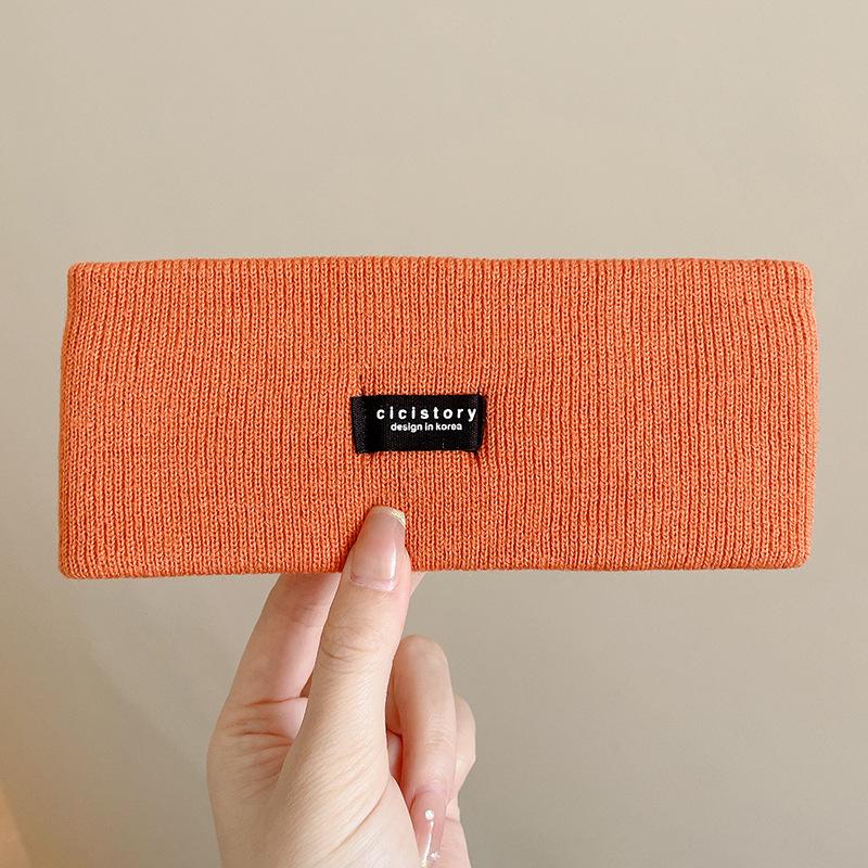 

2 шт. эластичная спортивная повязка для йоги однотонная эластичная повязка подходит для фитнеса, йоги, тенниса и других видов спорта для мужчин и женщин f оранжевый