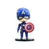6pcs/set Marvel Avengers Black Panther Thanos Ironman Spiderman Captain American Hulk Figure Model Toys Birthday Gift
