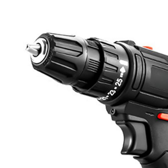 36VF Podwójna prędkość wielofunkcyjna elektryczna wiertarko-wkrętarka do montażu mebli