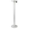 750mm RV Aluminum Alloy Table Stand Matte Texture Detachable Telescopic Table Leg for RV Commercial Vehicle Caravan