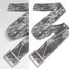Fashionable Pearls Lace Belt Elegant Waist Accessory for Special Occasion 90s Design Breathable Women's Cummerbund  White