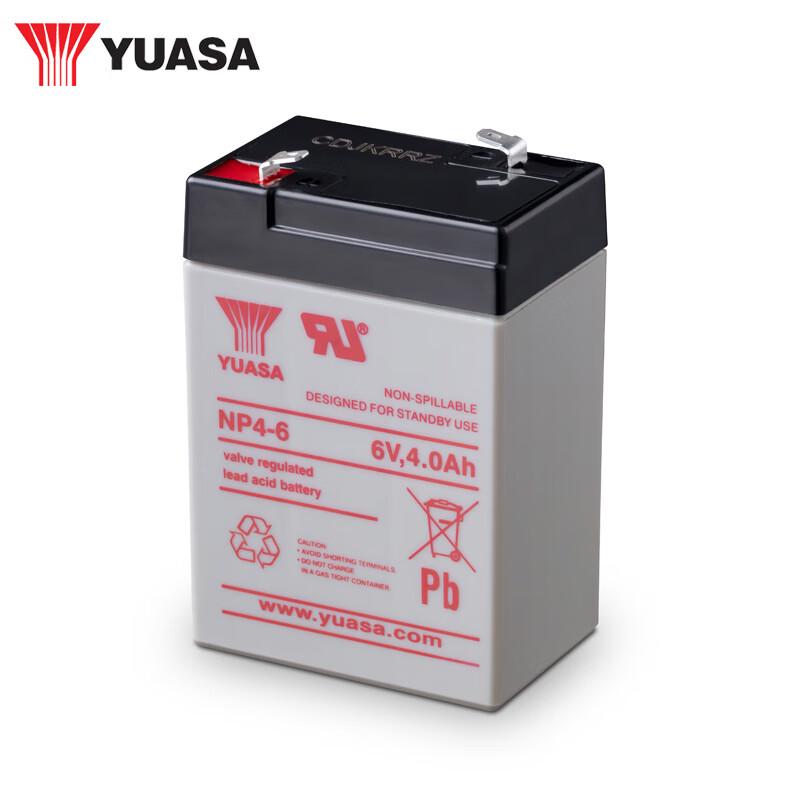 YUASA 6V 4Ah SLA Rechargeable Battery