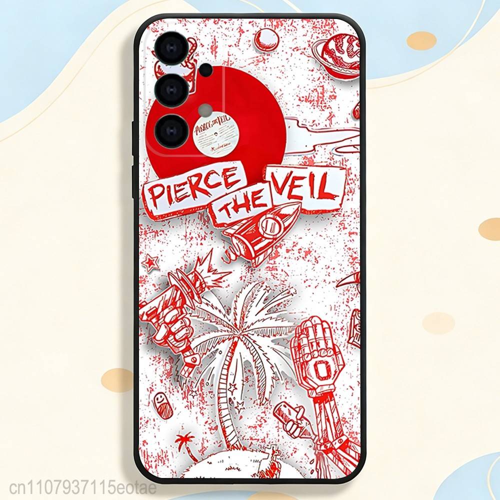 P-Pierce The Veil Band ROCK Phone Case Silicone Soft For Samsung S26,S25,S24,S21,S22,S23,S30,Ultra,S20,Plus,Fe,Lite