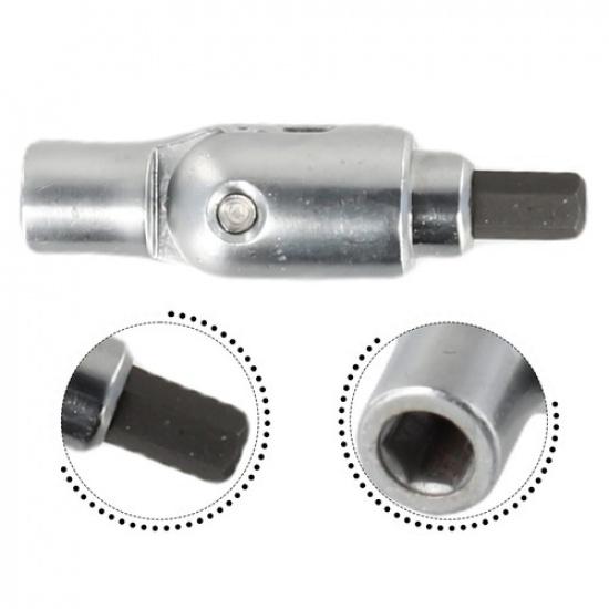 Electric Drill Driver Screwdriver Joint Corner Turner for 180 Degree Rotation