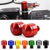 2Pcs Motorcycle Anti-Rust Cnc Aluminum M10 Rear View Mirror Hole Plugs Screws Rearview Mirror Holder Moto Accessories