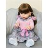 55CM Weiche Silikon Ganzkörper Reborn Puppe Bebe Reborn Reallista Lebensechte Baby Puppe Neugeborene Mädchen Geschenk