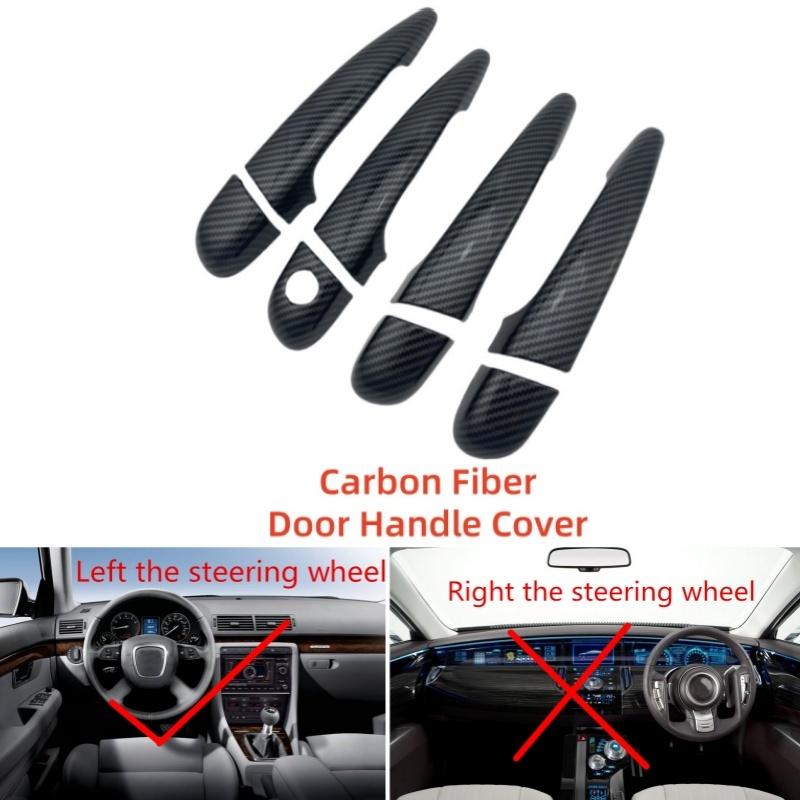 Carbon Fiber Doors Car Upgrade Door Handle Cover Trim For BMW E46 330 330ci M3 1996 1997 - 2005 Car Modification