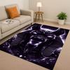 3D Dead God Anubis Pharaoh Ancient Egypt Cartoon Living Room Non-Slip Area Rug Carpet for Bedroom Playroom Sofa,Home Doormat