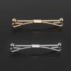 2 Piece Shirt Tie Pin Clip Clasp Bar Brooch Men Accessory