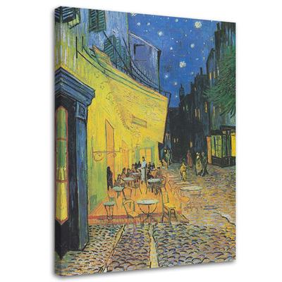 Canvas Print REPRODUCTION Café Terrace At Night Van Gogh