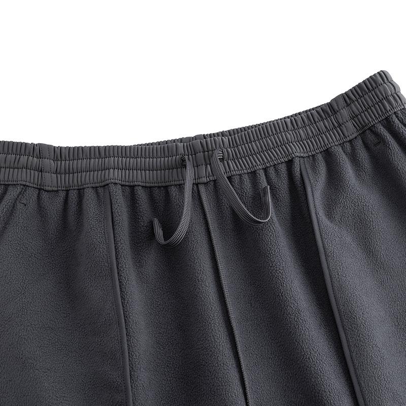 Anta Training Series Long Sleeve Stand Collar Casual Sports Two Piece Set Men Sets Midnight-Blue 952617203N-2