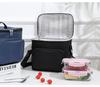 Double-Layer Insulated Lunch Bag - Handheld Crossbody for Outdoor Use