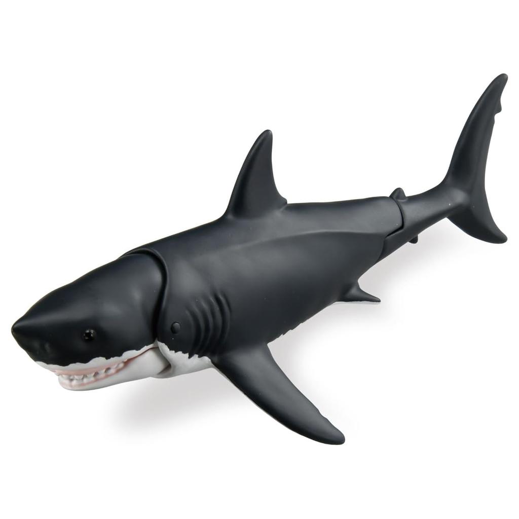 Takara Tomy Ania AL-13 Great White Shark Floating Animal Toy Ages 3 and Up