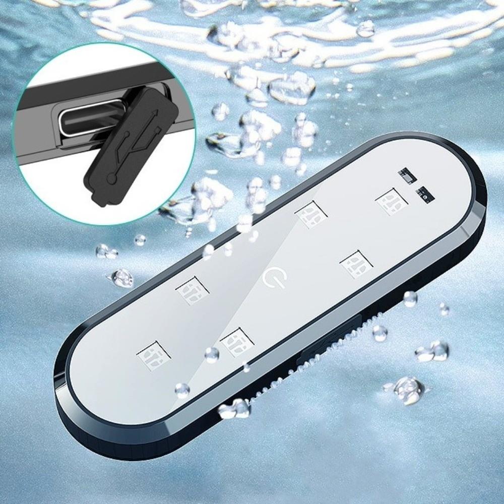 New Flashing Light Car Door Light Auto Open Safe Anti-collision Light USB Charging LED Welcome Light Car Use