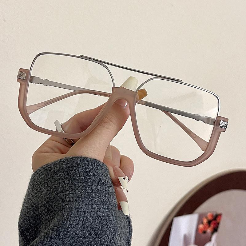 2025 New Vintage Oversized Reading Glasses Men Women Luxury Brand Anti-reflective and Filter Lens Elegant Green Eyeglasses Bril