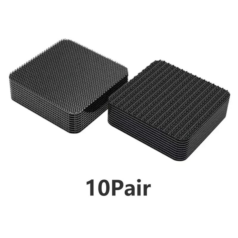 20pcs Carpet Mat Fixing Stickers Universal Self Anti-Slip Adhesive Fastener Car Floor Mat Sofa Bed Sheet Retention Clips