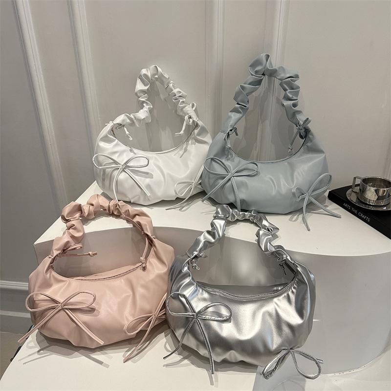 1Pcs Lazy Style Large Capacity Hobo Casual Bags Fashion Trend Women Single Shoulder Bag For Students Girls
