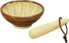 Yamako Mortar and Hinoki X 4 X 4 81689 Pestle, Cypress, 8.5 Cm,