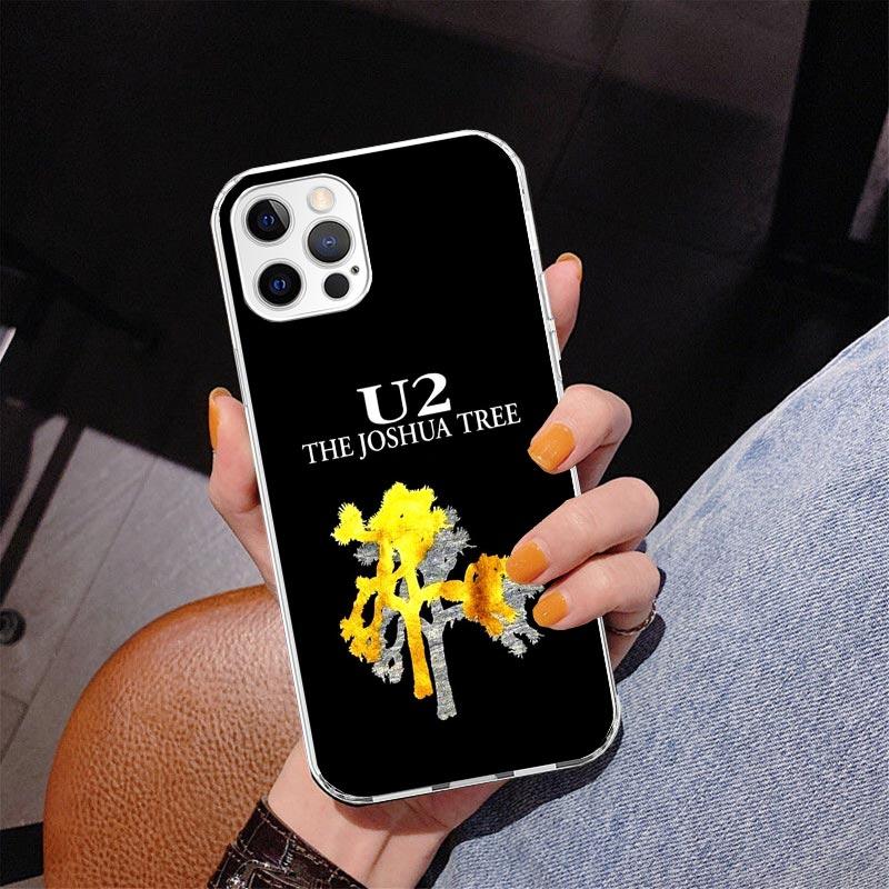 Band U-U2 Rock Phnoe Case for Iphone 17 Air 16 16E 11 12 13 Mini 14 Plus 15 Pro Max 7 8 + SE 2020 Phone Cover Coque