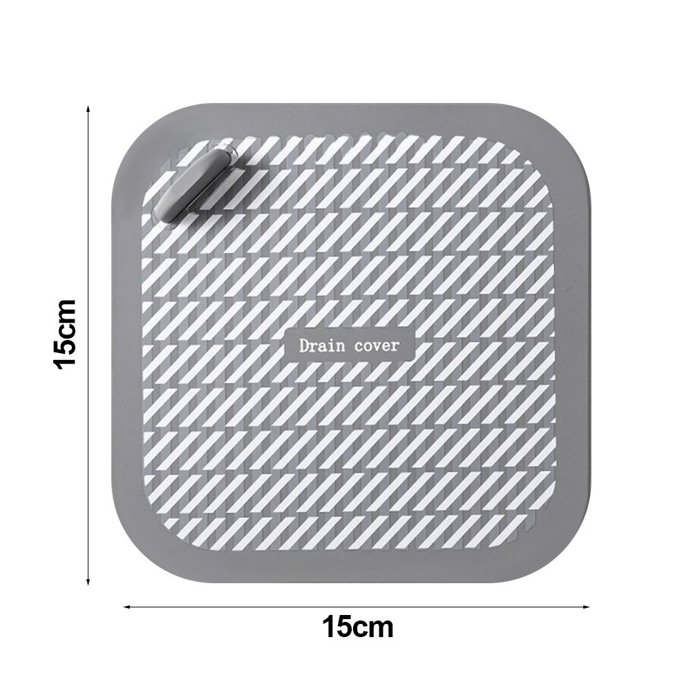 Soft Sewer Pipe Cover Anti-Odor Sink Seal Mat New Bathtub Shower Drain Plug  Universal