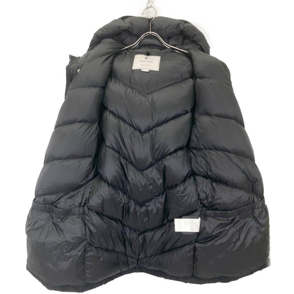 WOOLRICH WOCPS2882 Black Arctic Parka coat M blackUsed