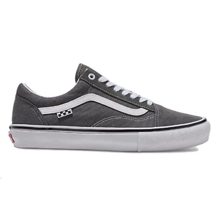 Vans Skate Old Skool Pewter Unisex Sneakers Grey White VN0A5FCB1N6