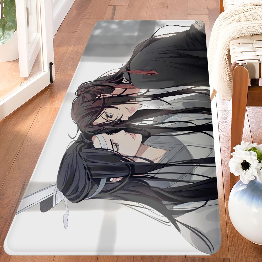 Mo Dao Zu Shi MDZS Anime Floor Mat Cheaper Anti-slip Modern Living Room Balcony Printed Bedside Mats