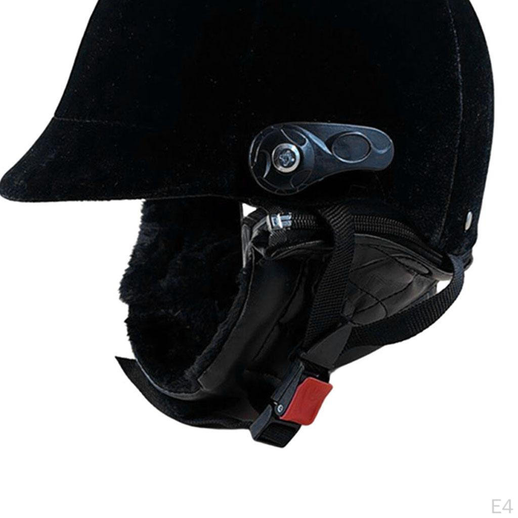 Kask Jeździecki Unisex Regulowany Jeździecki Wentylowany Bezpieczeństwo Letni bez Daszka