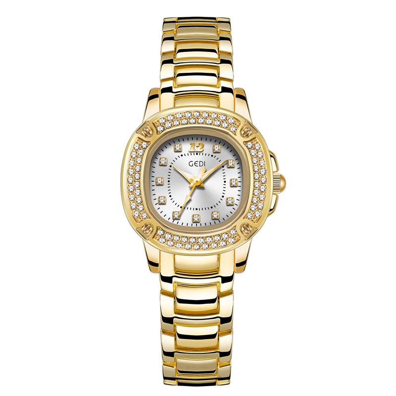Light Luxury Full Diamond Women'S Watch Fashion Gypsy Star Steel Belt Women'S Watch Niche High-End Quartz Watch