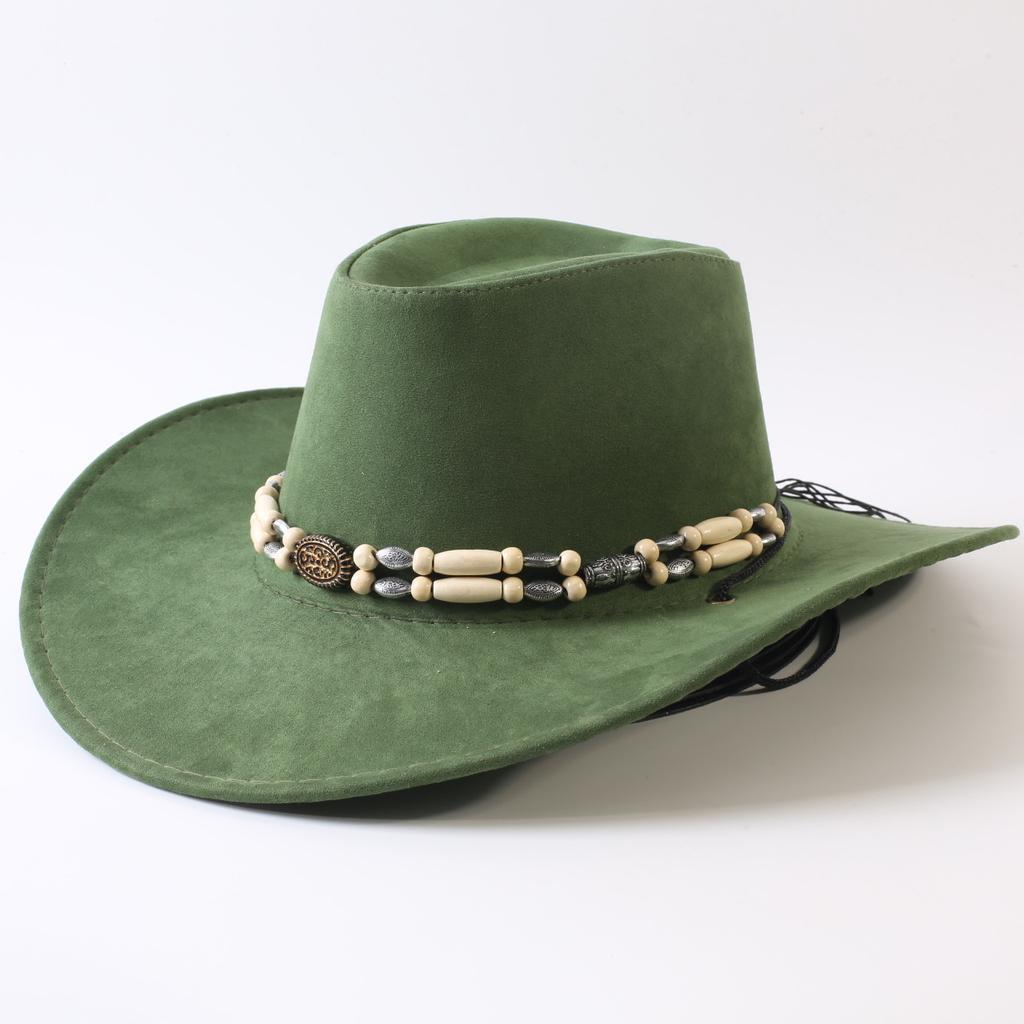 Popular European and American Classic Big-brimmed Western Cowboy Hat Men's and Women's Outdoor Fashion Anti-sun Cowboy Hat Jazz Hat