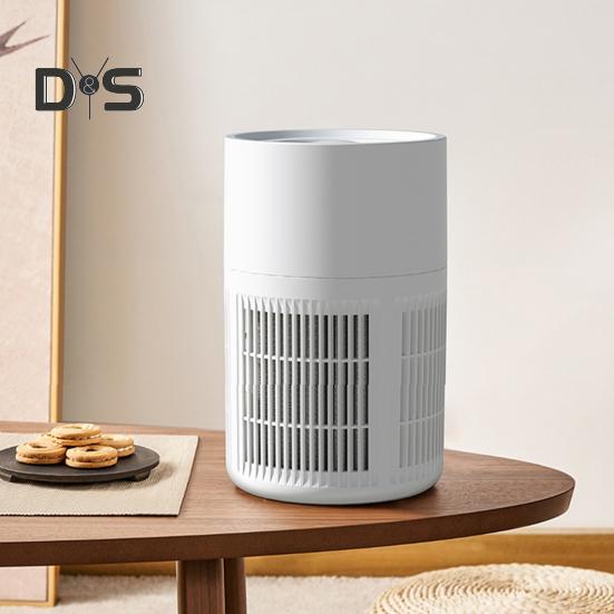 Small Air Purifier Wide Coverage Range Energy-saving Low Noise Activated Carbon Filter Compact Air Cleaner Odor Remover