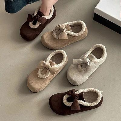 Sapatos da Moda e Simples Mais Vendidos para Mulheres - Novos Sapatos Acolchoados de Algodão