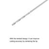 uxcell W6542 Micro Drill Bit, 0.03 inch (0.8 mm), HSS (High Speed Steel), Full