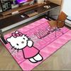 1pc Sanrio Hello Kitty Mermaid Printed Office Carpet Rectangle Rug Under The Table,Perfect Room Decor for Living Room, Bedroom, Kitchen, Non-slip Floo