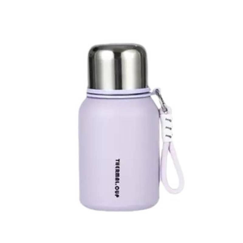 316 Stainless Steel Insulated Travel Mug With Carrying Rope For Office And Outdoor Use