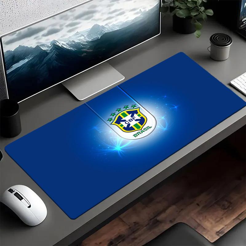 Brazilian Football Federation Emblem Mouse pad Mouse pad, Gaming Mouse Pad, keyboard pad, Desk Decor for computer notebook Fan Gift Birthday Gift