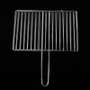 Barbecue Net Thickened Stainless Steel Grill & Vegetable Clip, Disposable Household Mesh Rack Grate