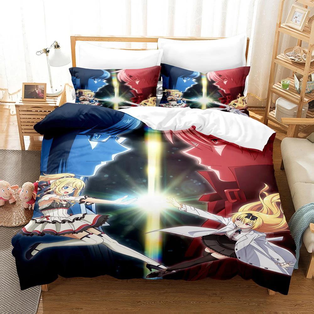 Comforter Anime Arifureta Bedding Set Full Double Single Duvet Bedroom Sets From Commonplace To The World'S Strongest