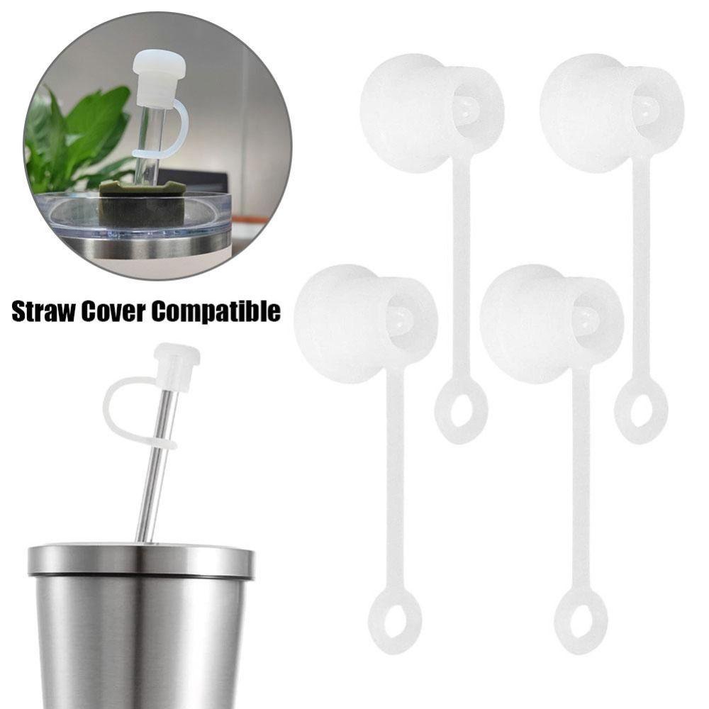 

Silicone Splash Proof Silicone Straw Cover Silicone Spill Proof Stopper Straw Tips Cover Straw Plug