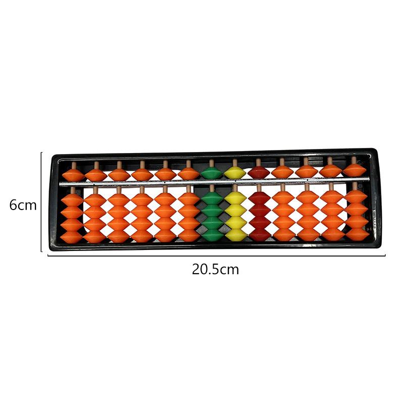 

13-разрядные счеты Стандартные счеты Детские пластиковые счеты Соробан Калькулятор Счетный инструмент Математика Для начинающих Вычислительная игрушка