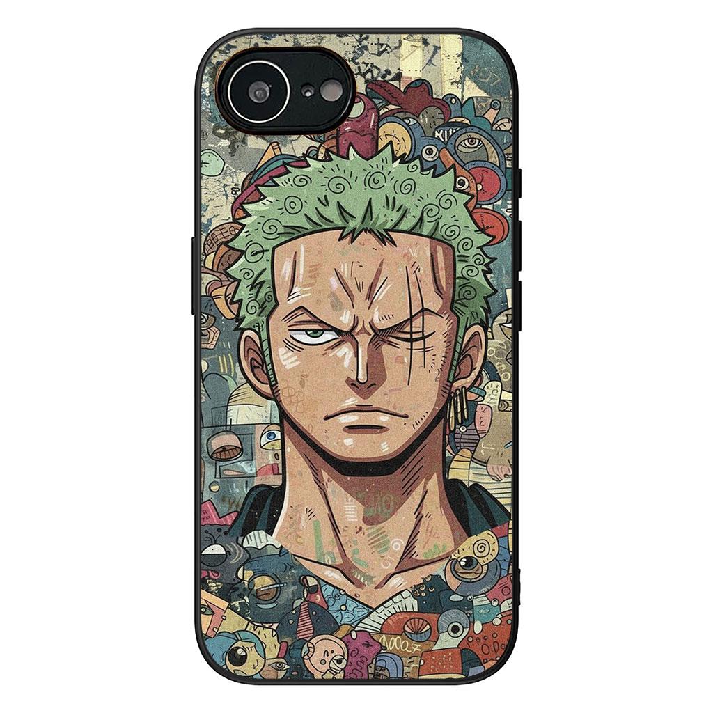 Luffy Zoro One Shanks Pieces Cover for Samsung Galaxy A36 A17 A26 A07 A35 A54 A53 A13 A33 A34 S8 S9 S20 S21 FE S10 Plus Case