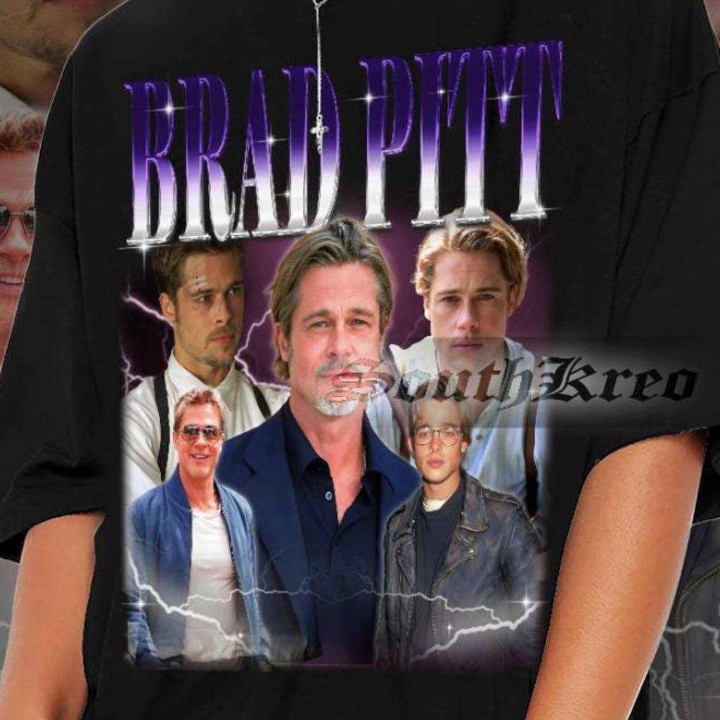 Limited Brad Pitt Unisex Shirt for Man and Woman 90s