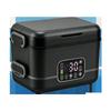 Smart Rechargeable Electric Heated Lunch Box - Large Capacity, Insulated, with Timer for Outdoor Camping & Office