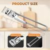 Adjustable Multifunctional Stainless Steel Can Opener, Master Jar And Bottle Opener, Kitchen Gadgets Tight Grip Lid Opener, Kitchen Essential