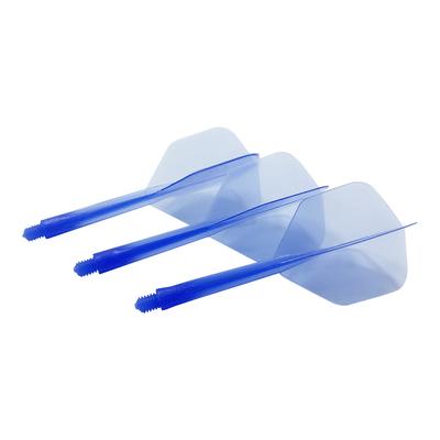 3Pcs Integrated Dart Flights and Shafts 2BA Plastic Professional Dart Flights Anti-Drop for Indoor Outdoor Playing