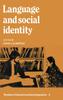 The Language and Social Identity Book