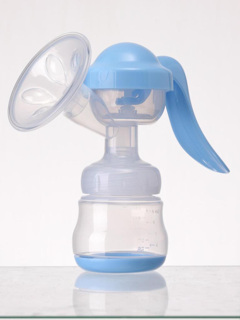 Beikang Manual Breast Pump with Strong Suction - Maternity & Infant Milk Extractor for Weaning & Breastfeeding Massage