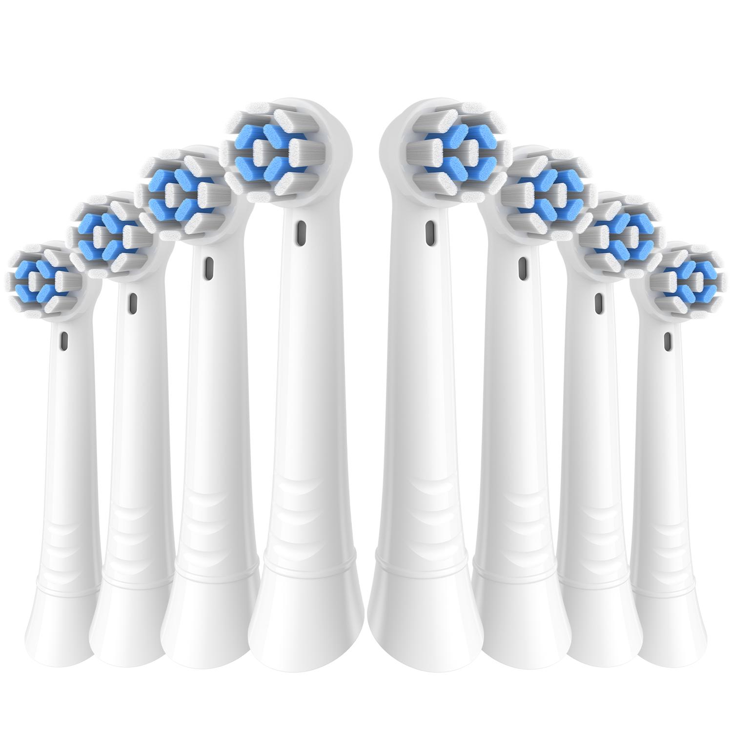 4/8/12/16/20 Balenie Náhradné hlavice na zubnú kefku Kompatibilné s Oral B IO, Hlavice na zubnú kefku pre série Oral-B IO 2/3/4/5/6/7/8/9/10/7G